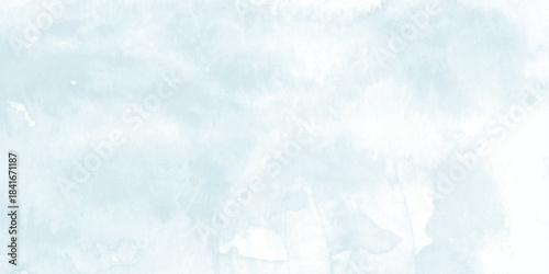 Abstract light watercolor smooth wall blue concrete background. vector watercolor grunge texture nature paper surface texture design.