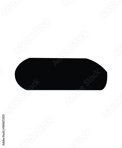 green pill isolated on white