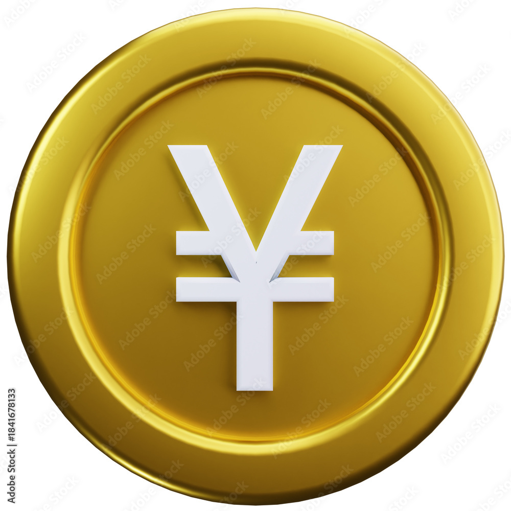 Obraz premium Yen Coin