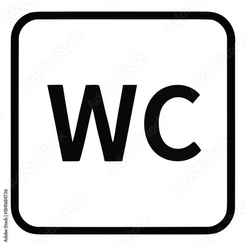 WC Icon toilet vector icons set, male or female restroom wc Toilet icon set. WC and Public bathroom symbol. Washroom sign. Vector illustration. universal restroom and facility icons