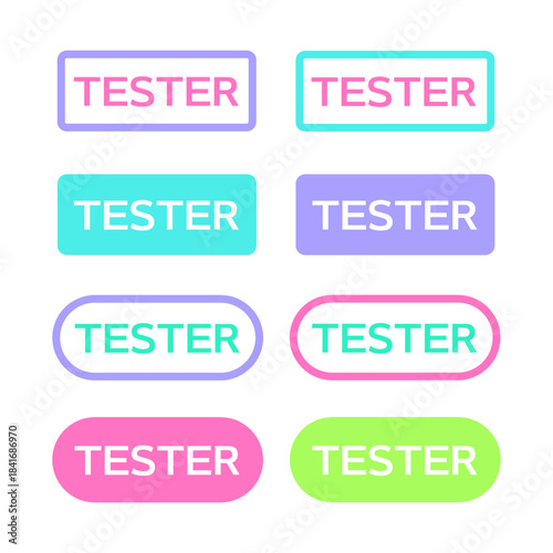 TESTER POP　イラストセット