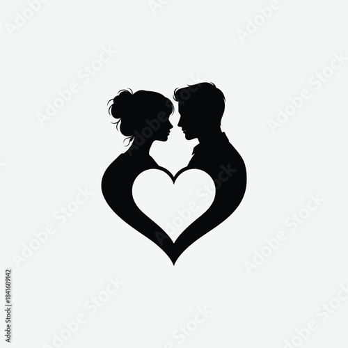 Discover a beautiful collection of high-quality Valentine Silhouette designs perfect for print, digital projects, cards, crafting, and creative artwork.