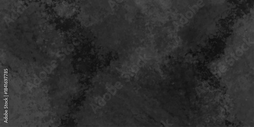 Abstract black and gray texture background with black wall texture design. Stone marble wall concrete texture horror dark concept in backdrop. Dark wall texture background