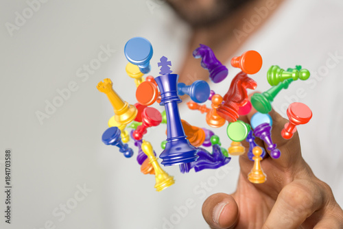 An image of a hand hovering...