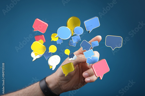 Concept of communication, c...