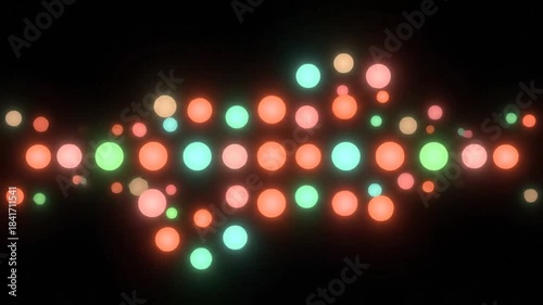 深海ドローン撮影 珊瑚色ミント円の神秘