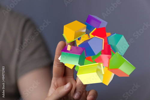 Abstract representation of ...