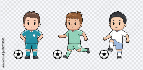 Cute Soccer Kids