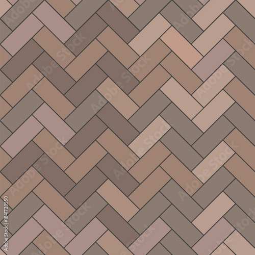 Herringbone wood flooring pattern creating a stylish background