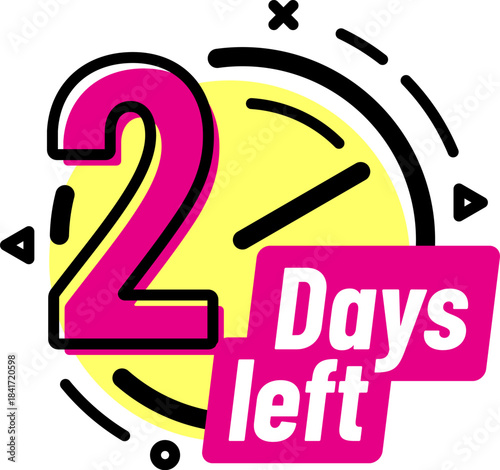 Two days left countdown clock coming soon