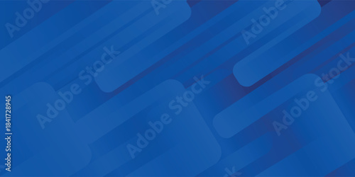 Abstract blue background with glowing geometric lines. Modern blue gradient square shape design. Futuristic technology concept. Suit for brochure, corporate, website, poster, banner, cover modern