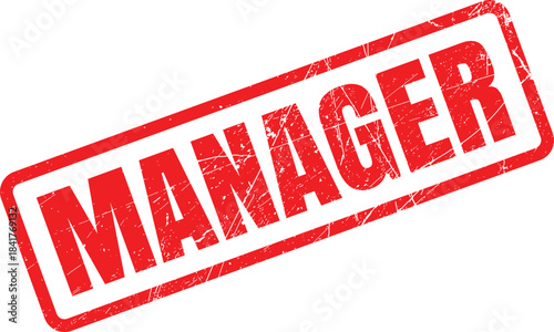 A vibrant red rectangular rubber stamp clearly displays the word PAID in uppercase with a grunge texture