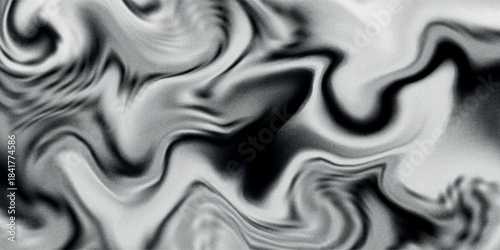Abstract black, gray marble background. Fancy liquify. Black marble pattern texture abstract background, Silver liquid texture. Silver metallic surface.