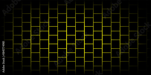 Dark gray and red horizontal hexagonal technology abstract vector background. background ilustrasion,