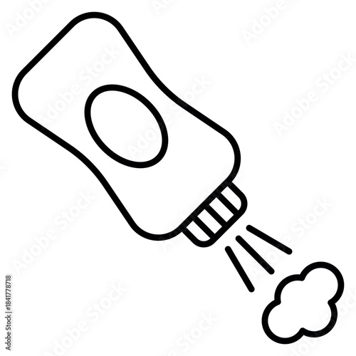 Baby Powder Icon Template – Child Care Illustration