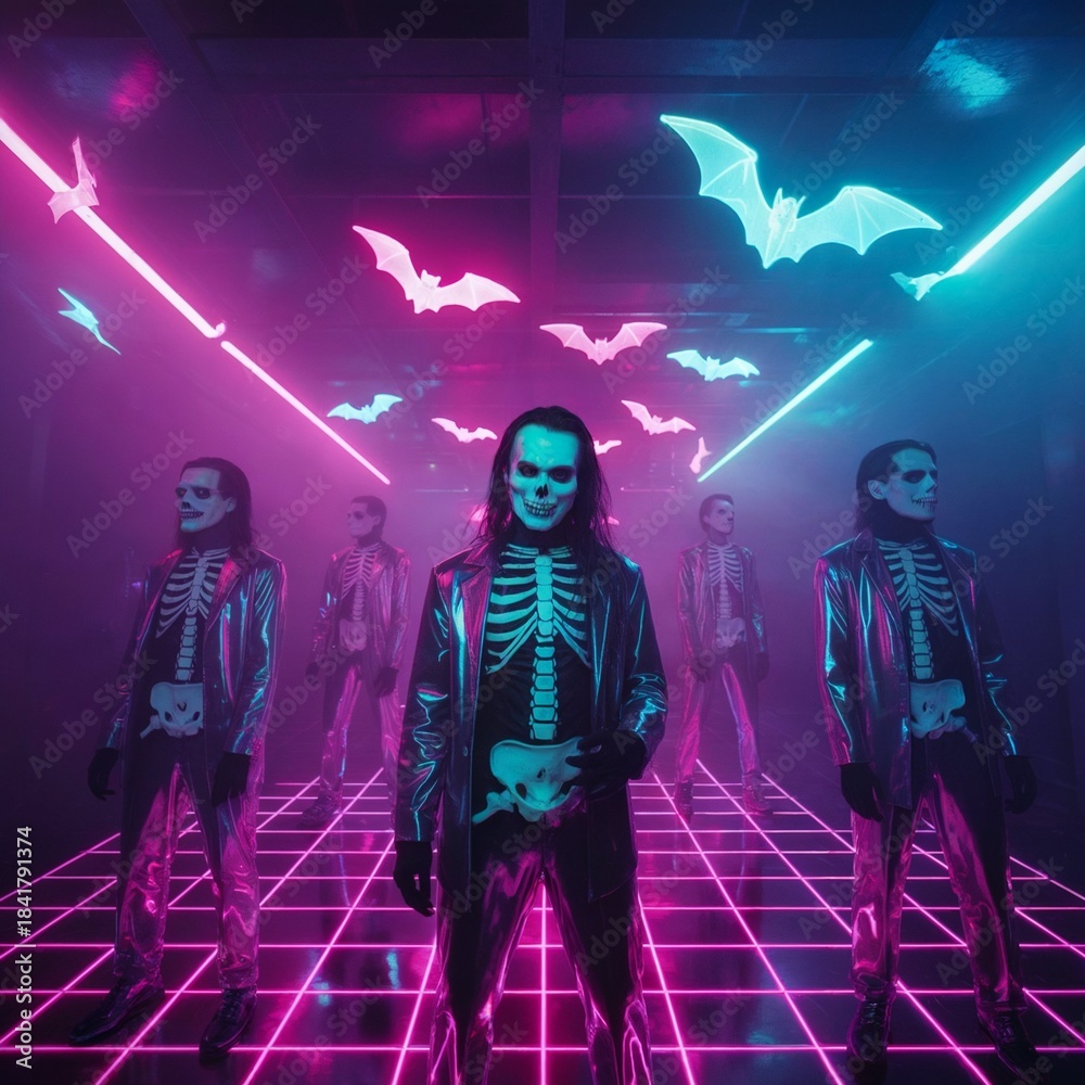 Fototapeta premium Global Halloween Spreading Magic Across the World