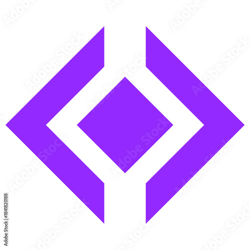 Purple Diamond Icon