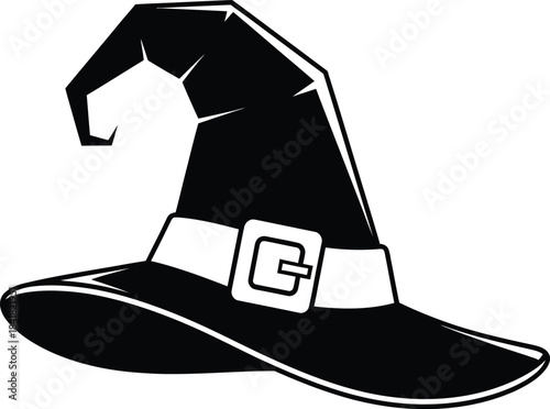 Witch Hat Halloween Costume Illustration