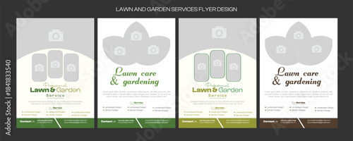lawn care flyer design , gardening lawn care service flyer, poster, leaflet design lawn care garden or landscaping services, Lawn and gardening service flyer design