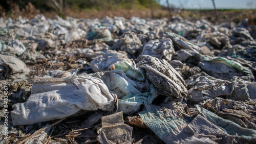 Pollution From Discarded Waste in Nature