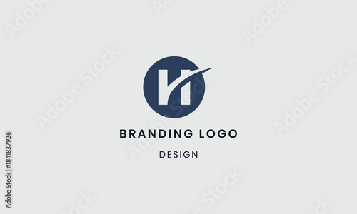 Free Download Abstract geometric letter H logo template - GFXLoad