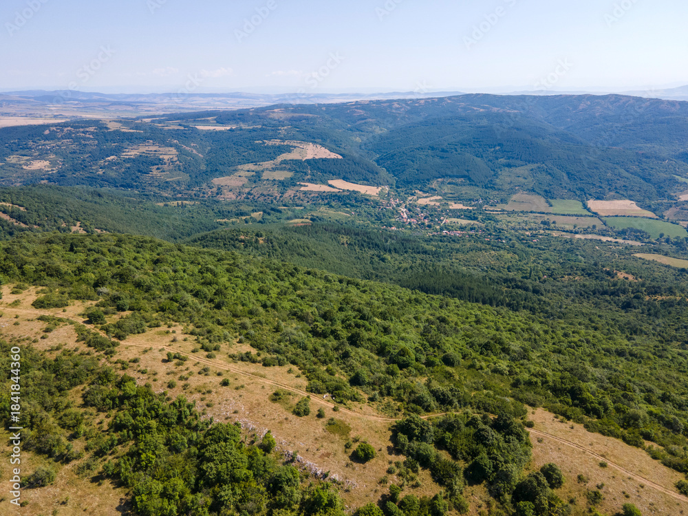 Fototapeta premium Landscape of Rudina mountain, Bulgaria