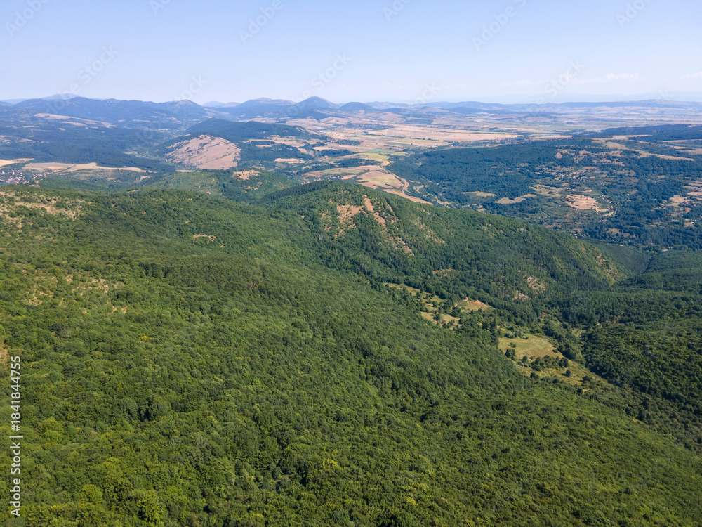 Fototapeta premium Landscape of Rudina mountain, Bulgaria