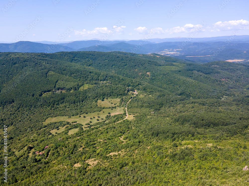 Fototapeta premium Landscape of Rudina mountain, Bulgaria
