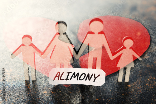 Photos Divorce and alimony concept