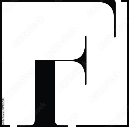 Letter F clothing logo