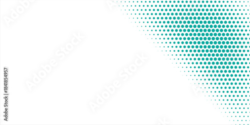 Transparent Vector Gradient Green Color Halftone Background Staggered Dots Pattern modern background dotted