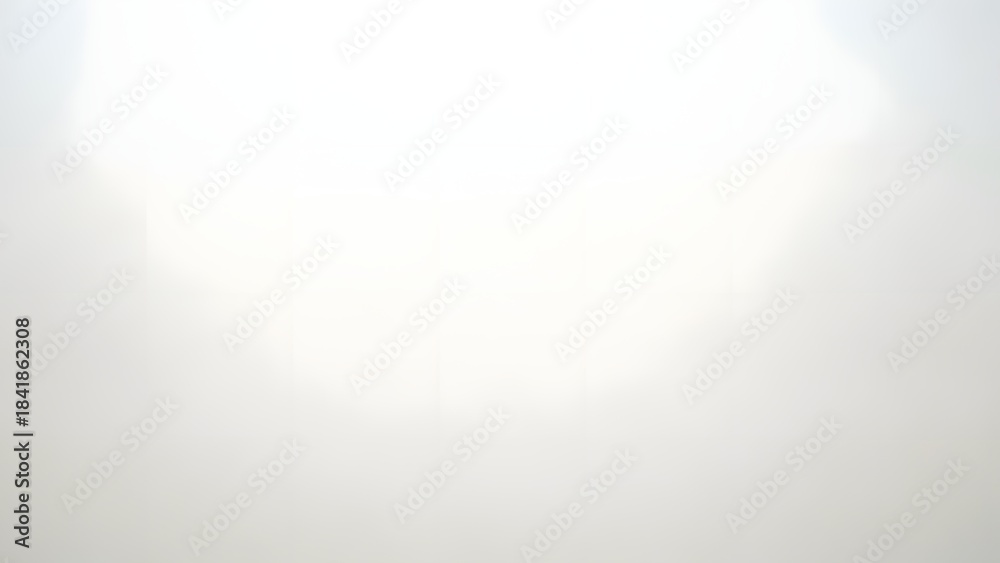 Obraz premium Ethereal white and light gray abstract background with soft gradient