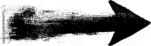 Chaotic arrow stencil art illustration for urban design projects