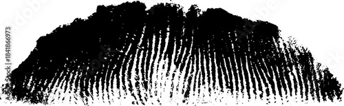 Black and white heavy scuff stencil illustration for urban design and print