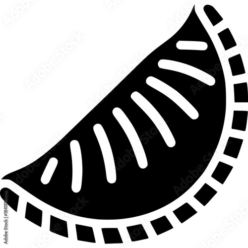 Empanadas Icon Vector