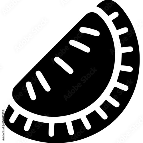 Empanadas Icon Vector