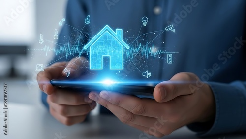 Smart home technology with mobile device
