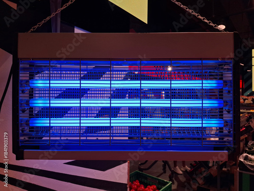 Electric ultraviolet insecticide insect killer, effective UV lamp trap in shop