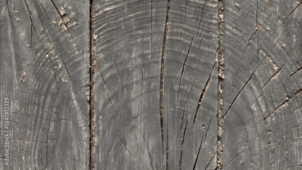 Fototapeta premium Gray weathered wood plank texture background