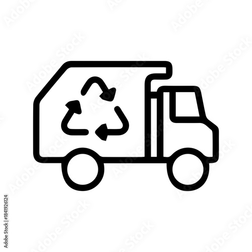 Recycling Truck Icon