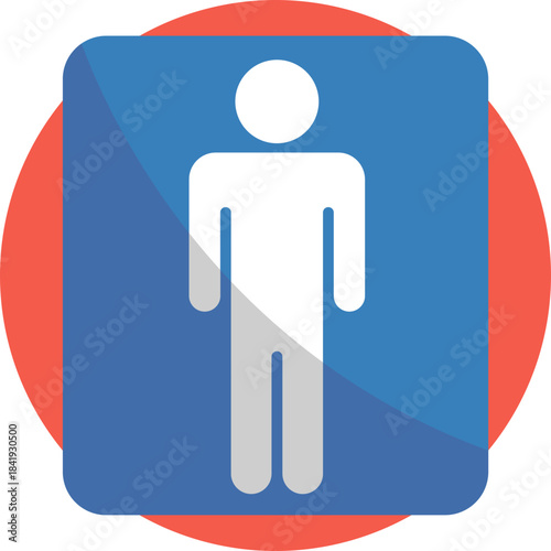 Public restroom location – Indicates the presence of bathroom facilities.