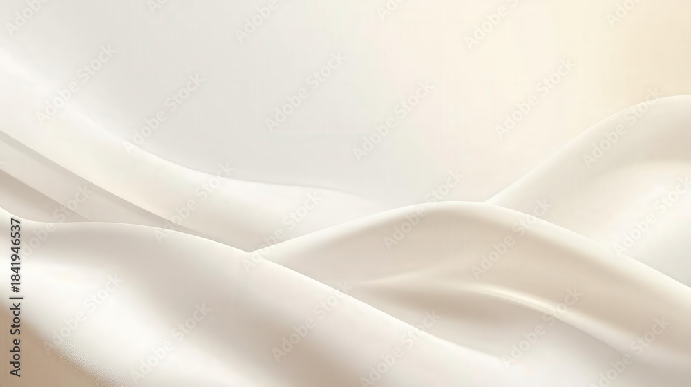 Naklejka premium Soft Ivory White Matte Gradient Background with Creamy Smooth Texture and Subtle Yellow Tones for Clean Aesthetic