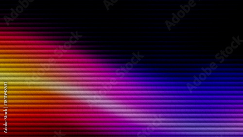 dark black yellow red pink purple blue gradient background horizontal striped center light futuristic glass effect