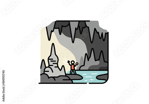 Cave Exploration Adventure: Discovering Underground Wonders.