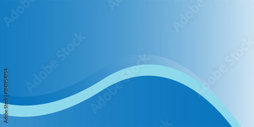 Light blue wave abstract backround. Vector illustration