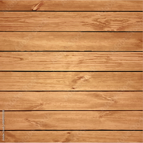 Long walnut planks texture seamless wood background vector design material surface flooring construction decorative panel natural backdrop illustration