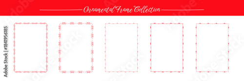 Elegant retro ornamental rectangle frame vector design with decorative vintage elements and detailed border patterns for invitations greeting cards and classic artwork