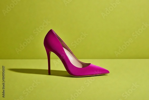 Luxury Women's Pink High Heels - Elegant Pointed Toe Designer Shoe for Runway Fashion
