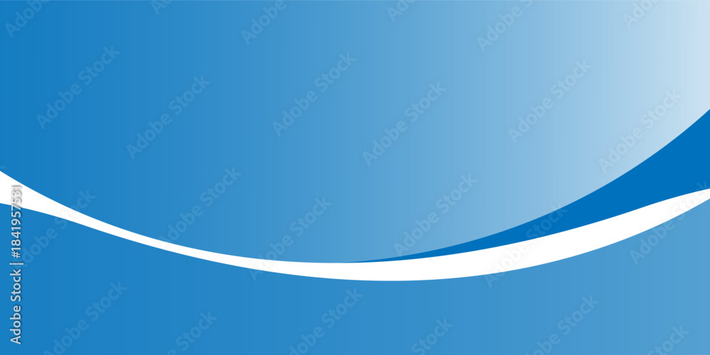 Obraz premium Light blue wave abstract backround. Vector illustration