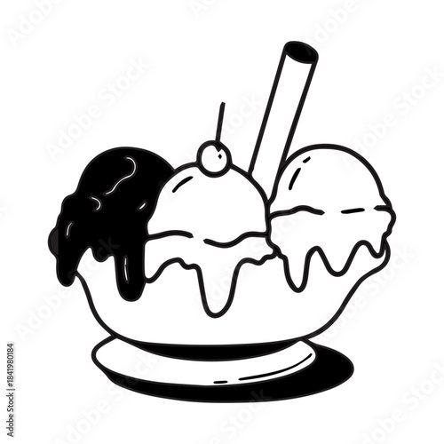 Classic Ice Cream Sundae